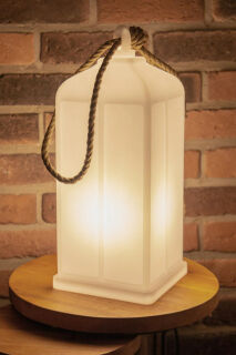 8 Seasons Design Motivleuchte Shining Lantern 45 cm weiß