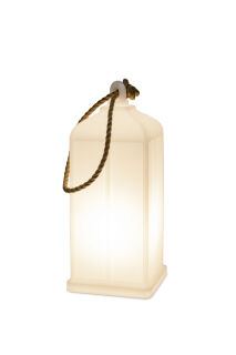 8 Seasons Design Motivleuchte Shining Lantern Solar 45 cm weiß