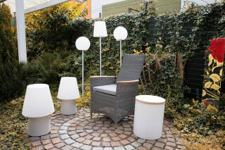 8 Seasons Design Tischleuchte No. 1 sand 60 cm