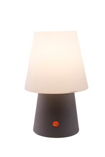 8 Seasons Design Akku Tischleuchte No. 1 taupe LED 30 cm