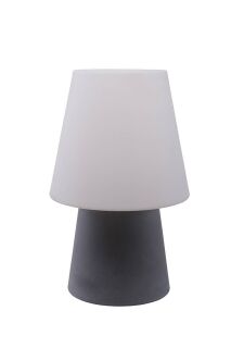 8 Seasons Design Tischleuchte No. 1 Solar 60 cm grau