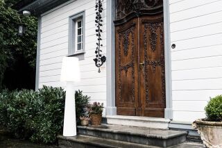 8 Seasons Design Stehleuchte No. 1 Solar 160 cm weiß