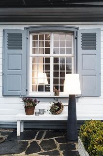 8 Seasons Design Stehleuchte No. 1 Solar 160 cm anthrazit