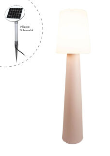 8 Seasons Design Stehleuchte No. 1 Solar 160 cm rosa