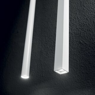 Ideal Lux Ultrathin SP D100 round Pendelleuchte weiß LED 11,5W