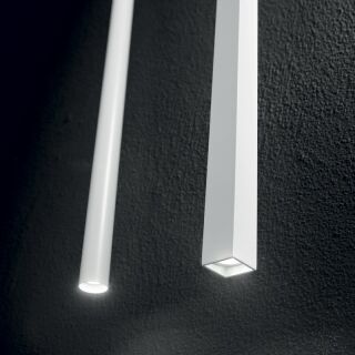 Ideal Lux Ultrathin SP D100 square Pendelleuchte weiß LED 11,5W