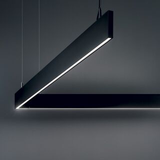 Ideal Lux Steel SP Pendelleuchte 34W 3000K schwarz LED