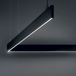 Ideal Lux Steel SP Pendelleuchte 34W 4000K schwarz LED