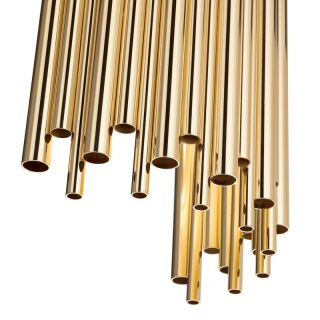 Ideal Lux Pan AP2 Wandleuchte gold E27