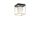 Ideal Lux Lingotto PL1 Deckenleuchte messing schwarz E14