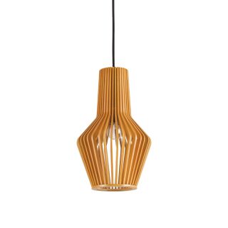 Ideal Lux Citrus 1 SP1 Pendelleuchte Holz E27