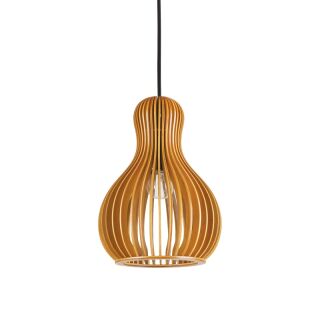 Ideal Lux Citrus 3 SP1 Pendelleuchte Holz E27