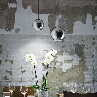 Ideal Lux Mr Jack SP1 small Pendelleuchte chrom GU10