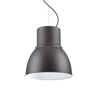 Ideal Lux Breeze SP1 big Pendelleuchte grau E27