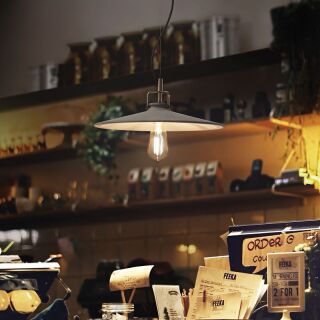 Ideal Lux Brooklyn SP1 D25 Pendelleuchte Beton E27