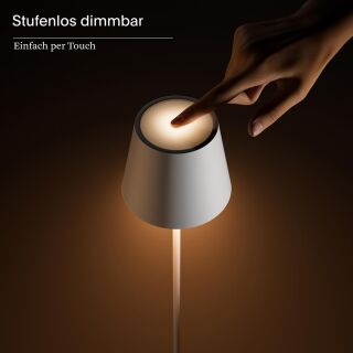 Sigor Nuindie 120 bronze rund Akku Stehleuchte LED