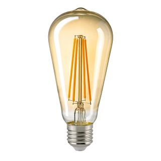 Sigor 7W Rustika Filament gold E27 2500K dimmbar Deko Leuchtmittel