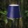 Sigor Nuindie Akku-Tischleuchte LED pflaumenblau rund