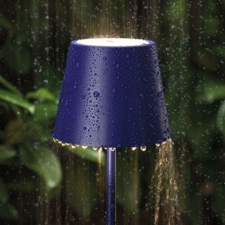 Sigor Nuindie mini 25 pflaumenblau rund Akku Tischleuchte LED