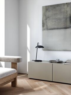 dftp Versale Tischleuchte schwarz G9