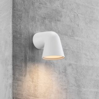 Nordlux Front Single Wandleuchte weiß GU10 IP44