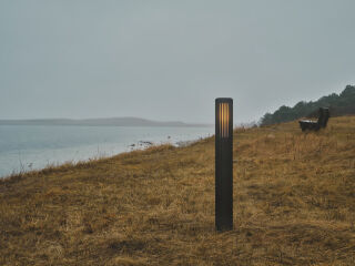 Nordlux Aludra 95 Pollerleuchte Seaside schwarz E27 IP44