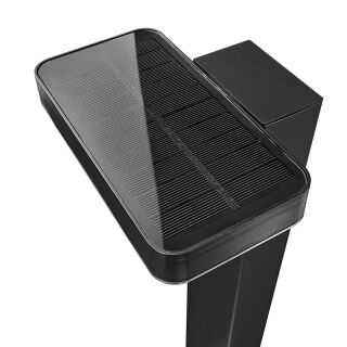 Nordlux Rica Square Pollerleuchte Solar LED schwarz 5W IP44