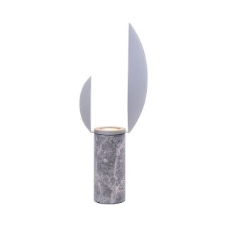 dftp Caché Tischleuchte Marmor matt grau GU10