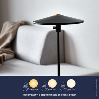 Nordlux Balance Tischleuchte LED schwarz 17,5W