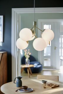 Nordlux Ivona 6-Spot Pendelleuchte messing E27