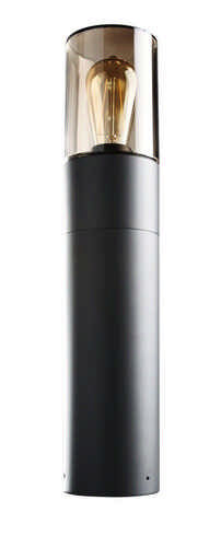 Santorin - Leuchten- IP54 E27 Heitronic anthrazit 500mm Sockelleuchte