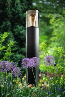 Heitronic Santorin Sockelleuchte 500mm anthrazit E27 IP54