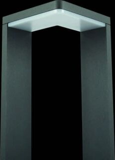 Heitronic Bonita LED Sockelleuchte 600mm anthrazit 8,5W IP54