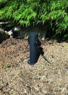 Heitronic Tokio Energieverteiler 300mm 2-fach anthrazit