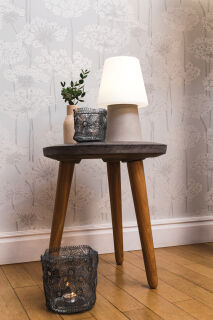 8 Seasons Design Akku Tischleuchte No. 1 sand RGB LED 30 cm