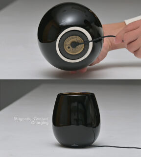 Villeroy & Boch Mumbai schwarz Akku LED Tischleuchte