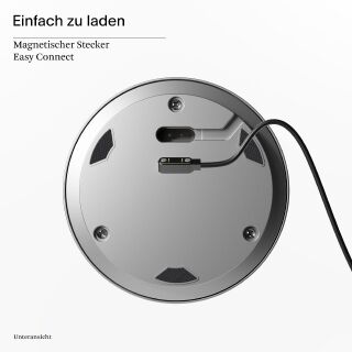 Sigor Numotion 265 silber Akku Glas Tischleuchte LED