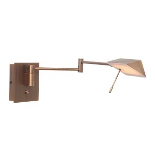 Steinhauer Retina Wandleuchte bronze LED USB
