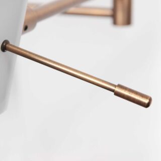 Steinhauer Retina Wandleuchte bronze LED USB