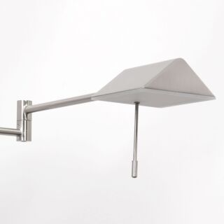 Steinhauer Retina Wandleuchte stahl LED USB