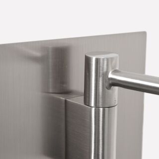 Steinhauer Retina Wandleuchte stahl LED USB