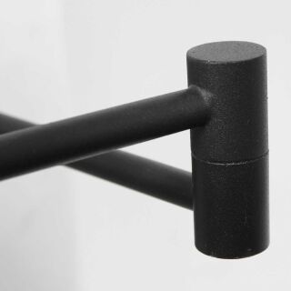 Steinhauer Retina Wandleuchte schwarz LED USB