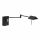 Steinhauer Retina Wandleuchte schwarz LED USB