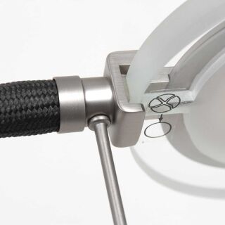 Steinhauer Turound Wandleuchte Klarglas schwarz LED