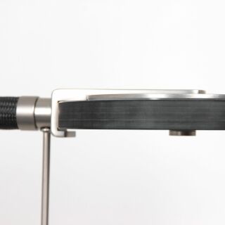 Steinhauer Turound Wandleuchte Rauchglas schwarz LED
