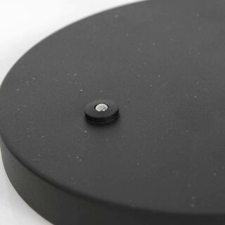Steinhauer Turound Tischleuchte Klarglas schwarz LED