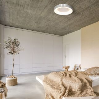 Steinhauer Ringlede 30 silber Deckenleuchte LED