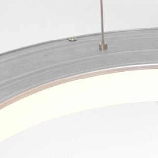 Steinhauer Ringlede 48 silber Pendelleuchte LED