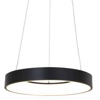 Steinhauer Ringlede 48 schwarz Pendelleuchte LED