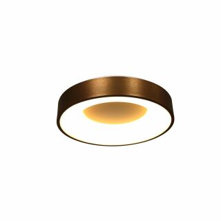 Steinhauer Ringlede 30 bronze Deckenleuchte LED